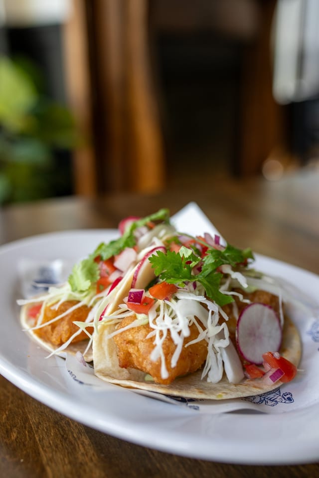 Fish Tacos.